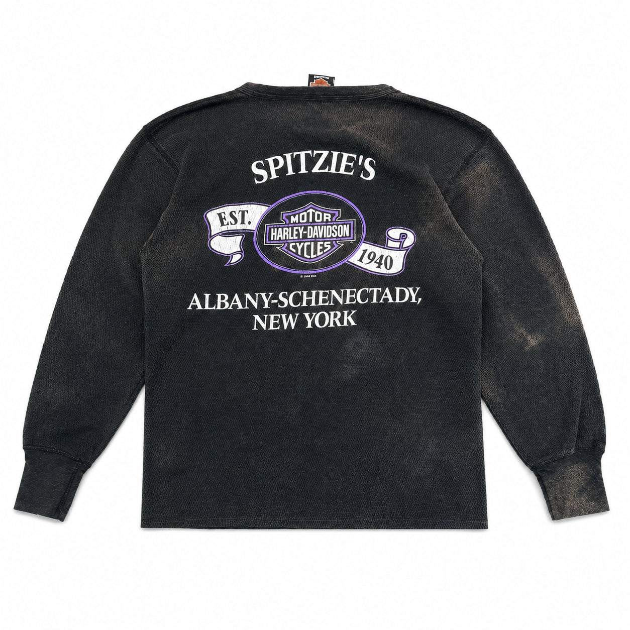 (FS) Vintage Harley Davidson Spitzie's Eagle Thermal L/S
