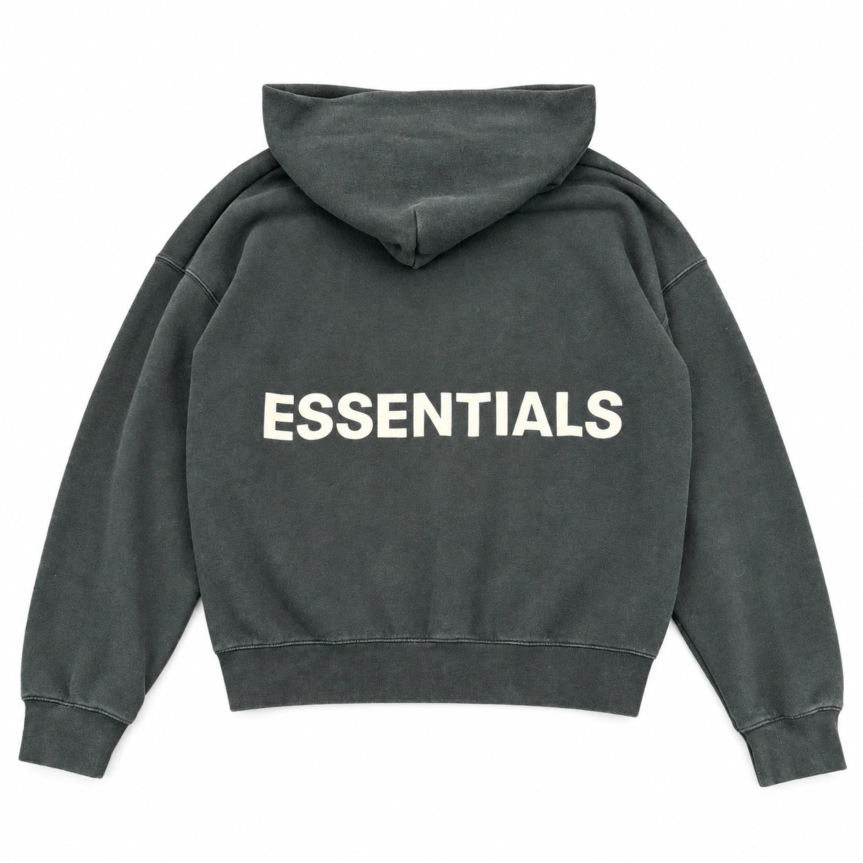 Pre-Owned Essentials Big Logo Hoodie Black (2018/19)