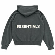 Pre-Owned Essentials Big Logo Hoodie Black (2018/19)