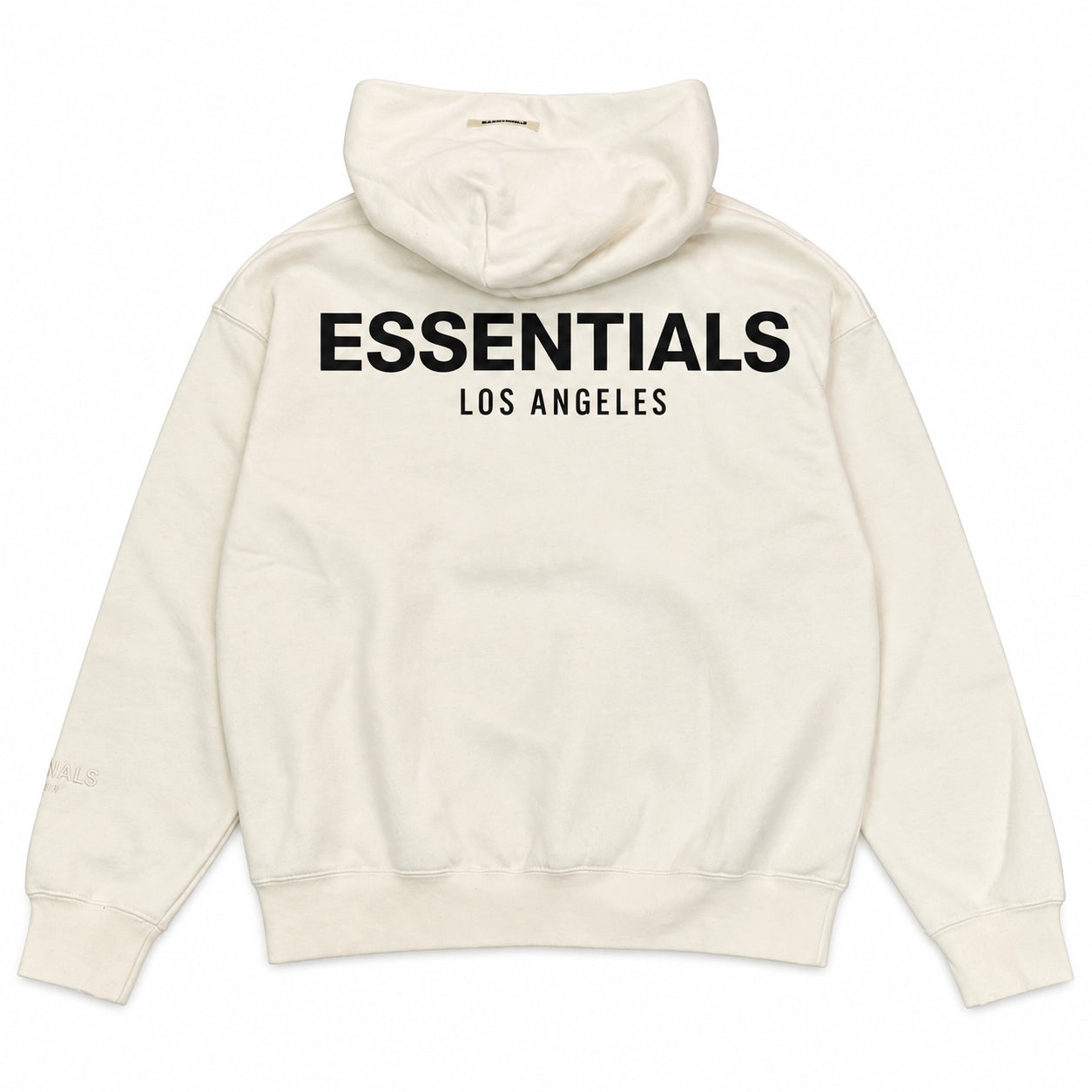 Pre-Owned Essentials Los Angeles Hoodie White
