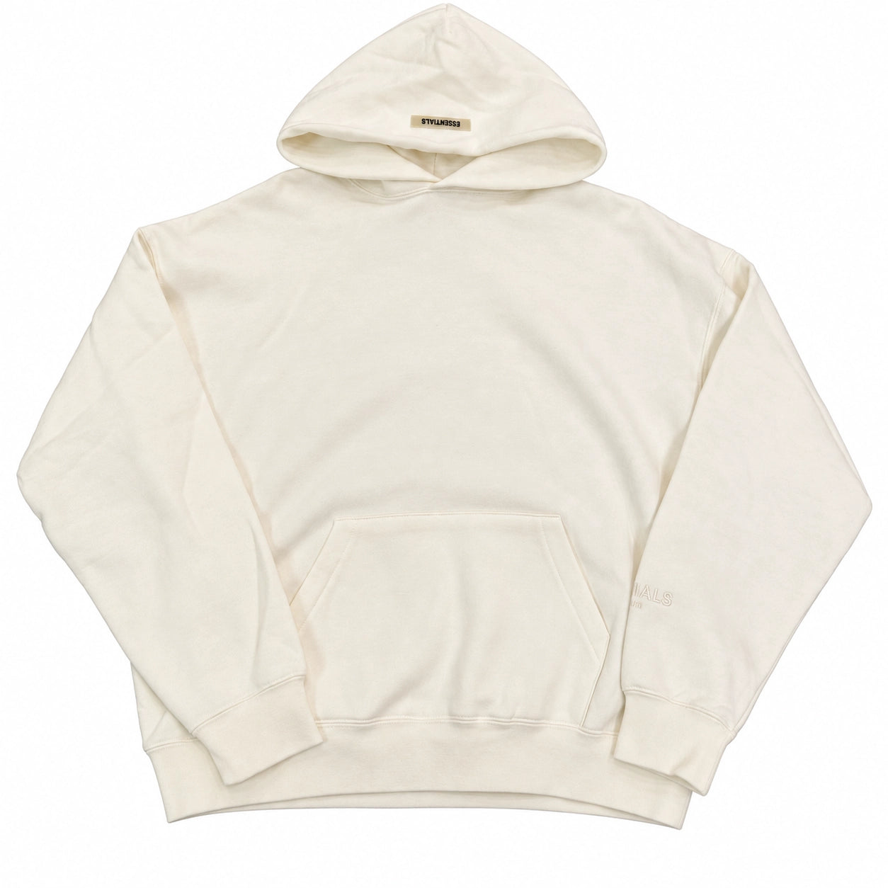 Pre-Owned Essentials Los Angeles Hoodie White