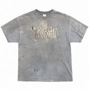 Korn Bone Logo Tee Grey