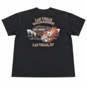 (FS) Vintage Harley Davidson Flame Wolf Tee