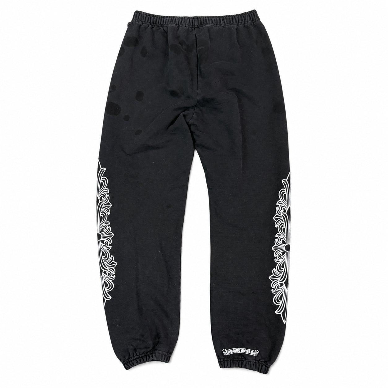 Pre-Owned Chrome Hearts Floral Horseshoe Sweatpants
