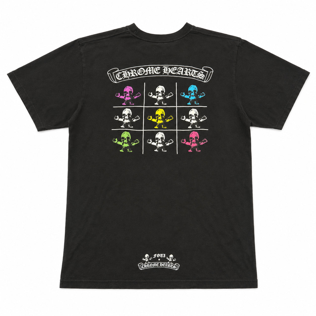 Pre-Owned Chrome Hearts FOTI Multi Color T-Shirt