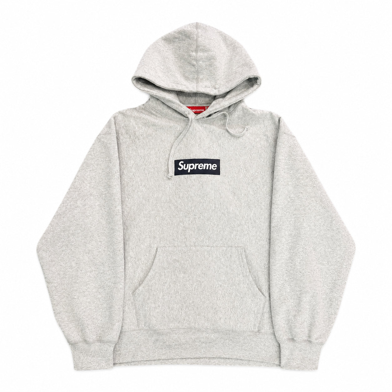 Pre-Owned Supreme Box Logo Hoodie Grey (FW26)