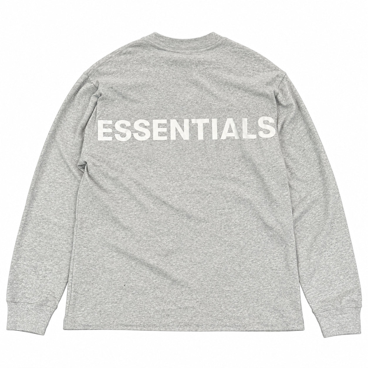Essentials Long Sleeve Tee Reflective Grey 2018