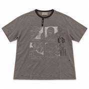 Boredom Kills Unplug from Society Tee Grey