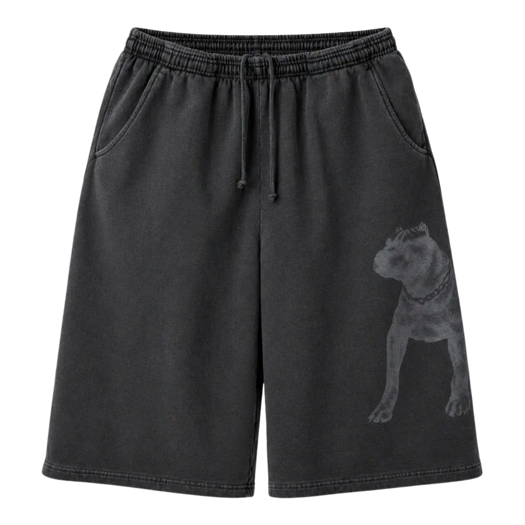 Gv Gallery Doghouse 3/4th Sweatshorts Black