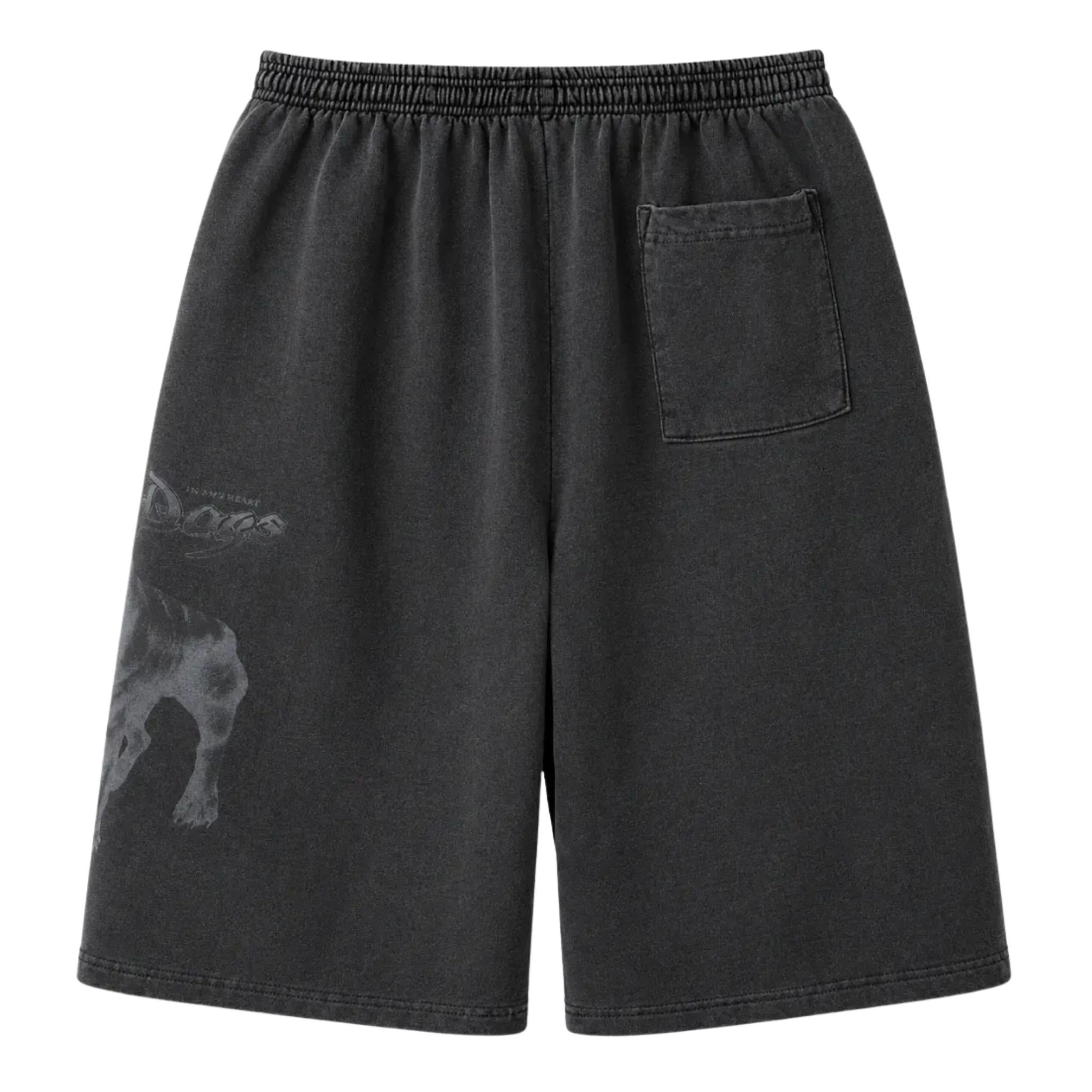 Gv Gallery Doghouse 3/4th Sweatshorts Black