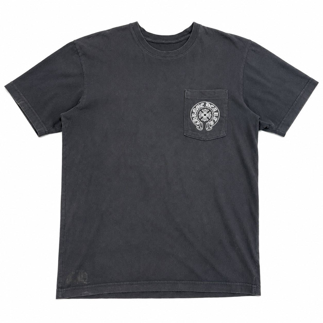 Pre-Owned Chrome Hearts Horseshoe Hangzhou Tee Black