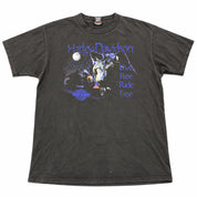 Vintage Harley Davidson Blue Wolf Tee