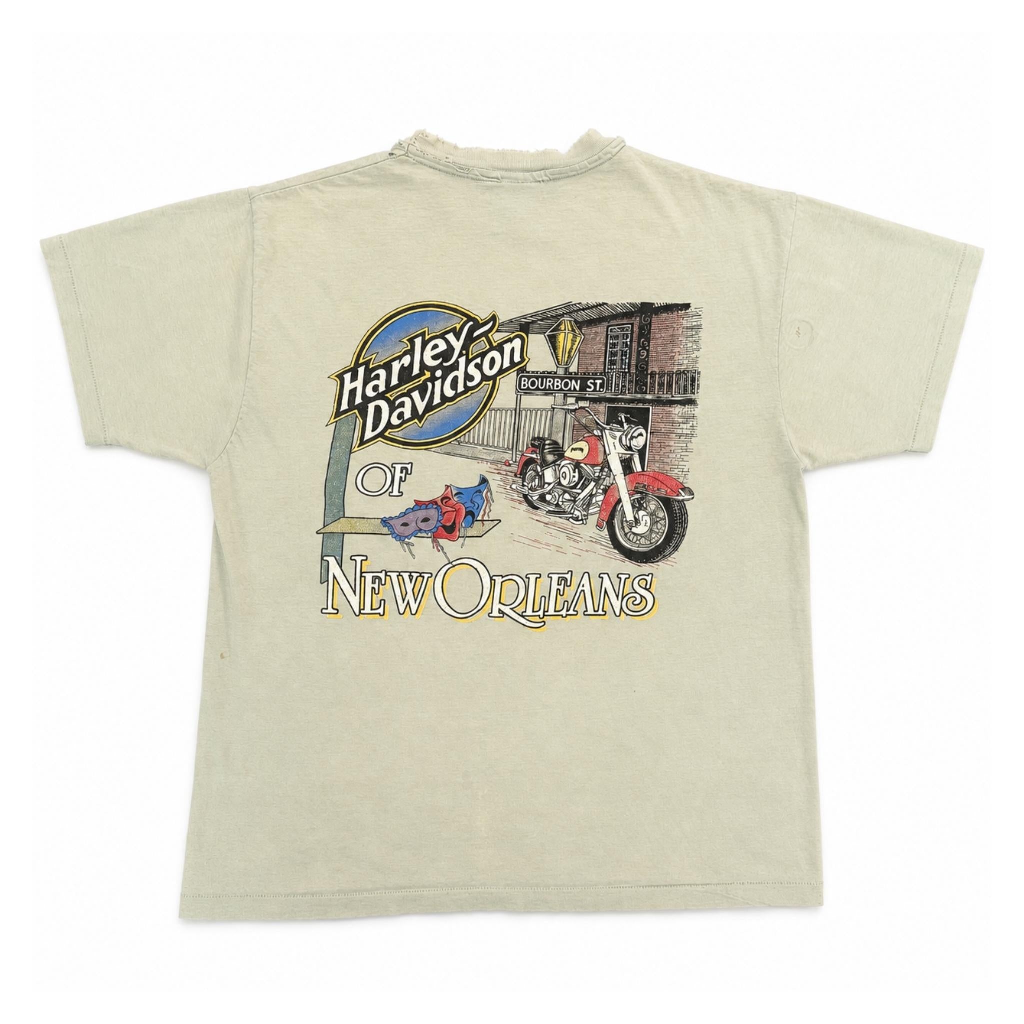 (FS) Vintage Harley Davidson Croc Tee