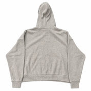 HMDD Grey Thermal Zip Hoodie