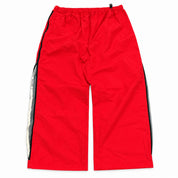 Hidden Season Red Zipper Track Pants