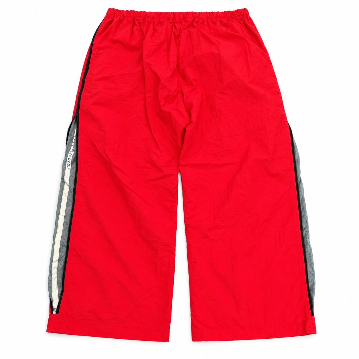 Hidden Season Red Zipper Track Pants