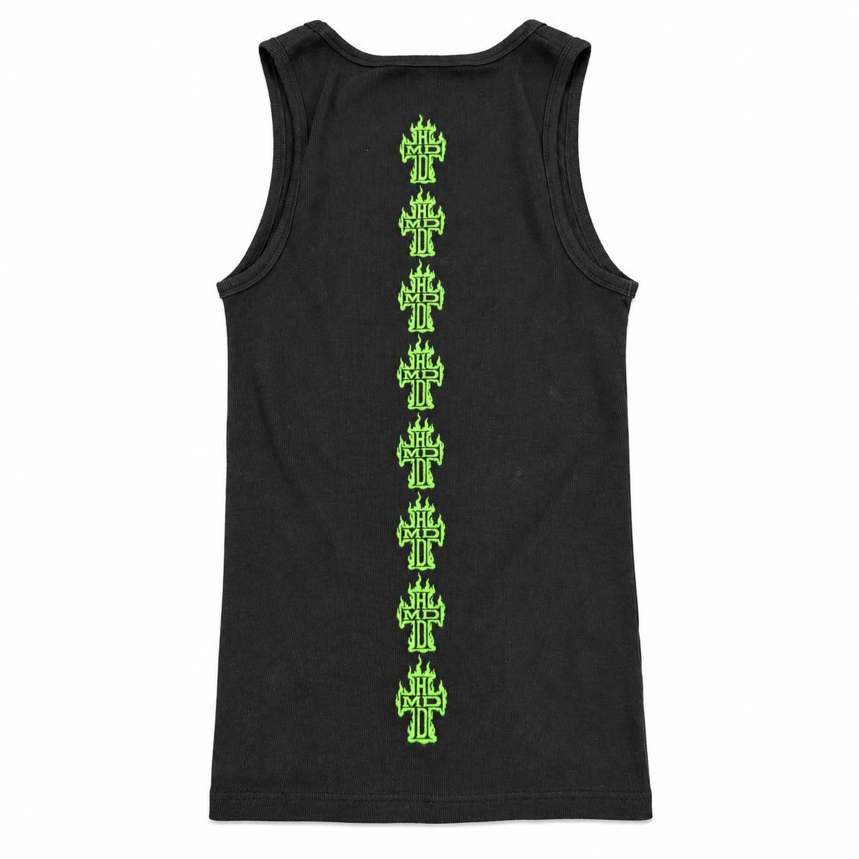 HMDD Green Flame Cross Tank