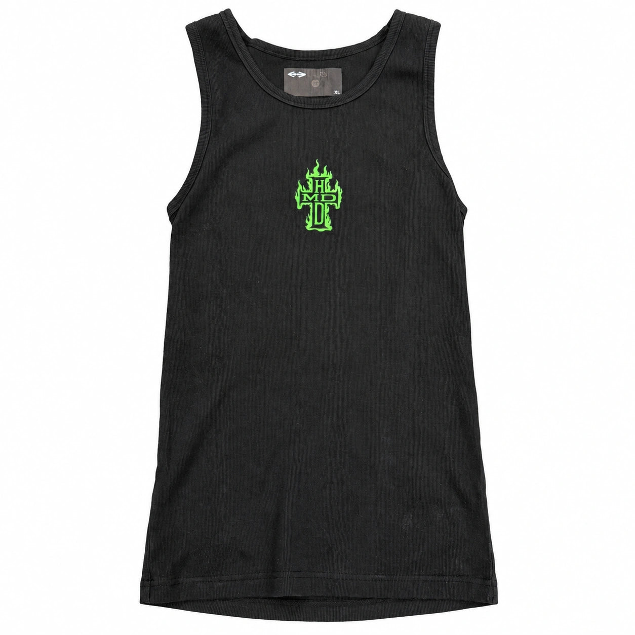 HMDD Green Flame Cross Tank