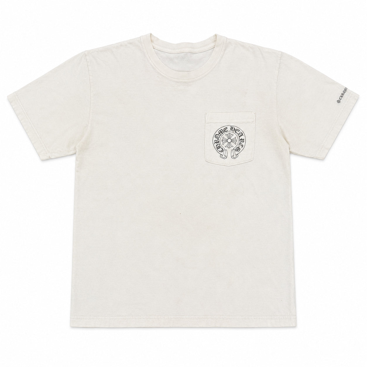 Pre-Owned Chrome Hearts Horseshoe Tee White