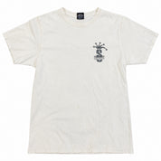 Pre-Owned Stussy Crown Tee White