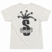 Pre-Owned Stussy Crown Tee White