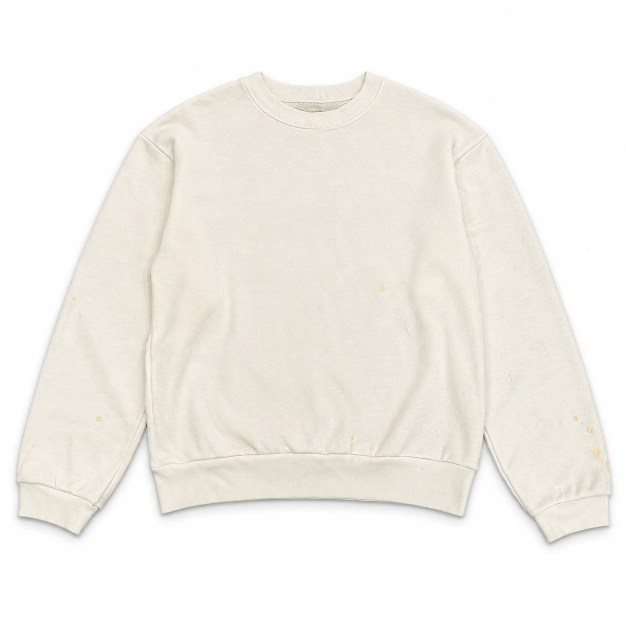 Pre-Owned Kapital Smiley Crewneck White