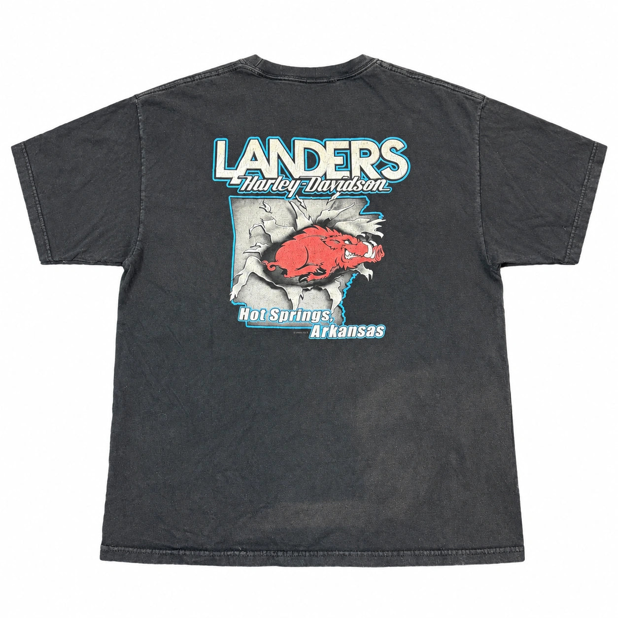 (FS) Vintage Harley Davidson Landers Hog Tee