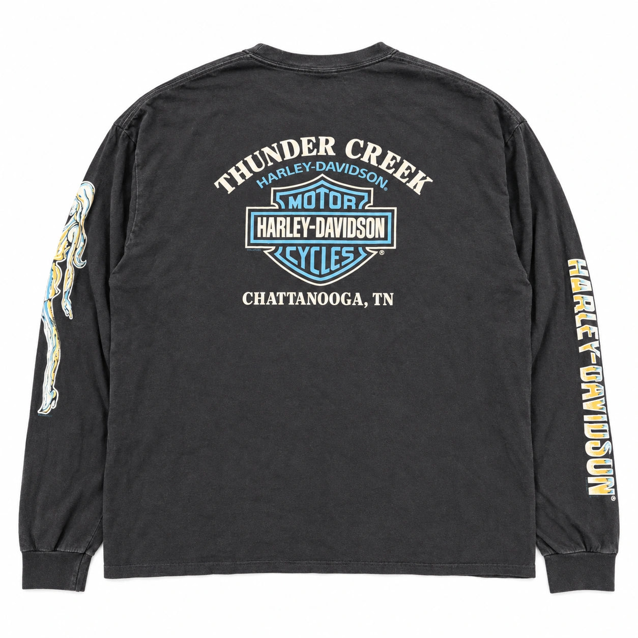 (FS) Vintage Harley Davidson Liquid Lady L/S Tee