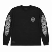 Chrome Hearts Floral Horseshoe London L/S Black