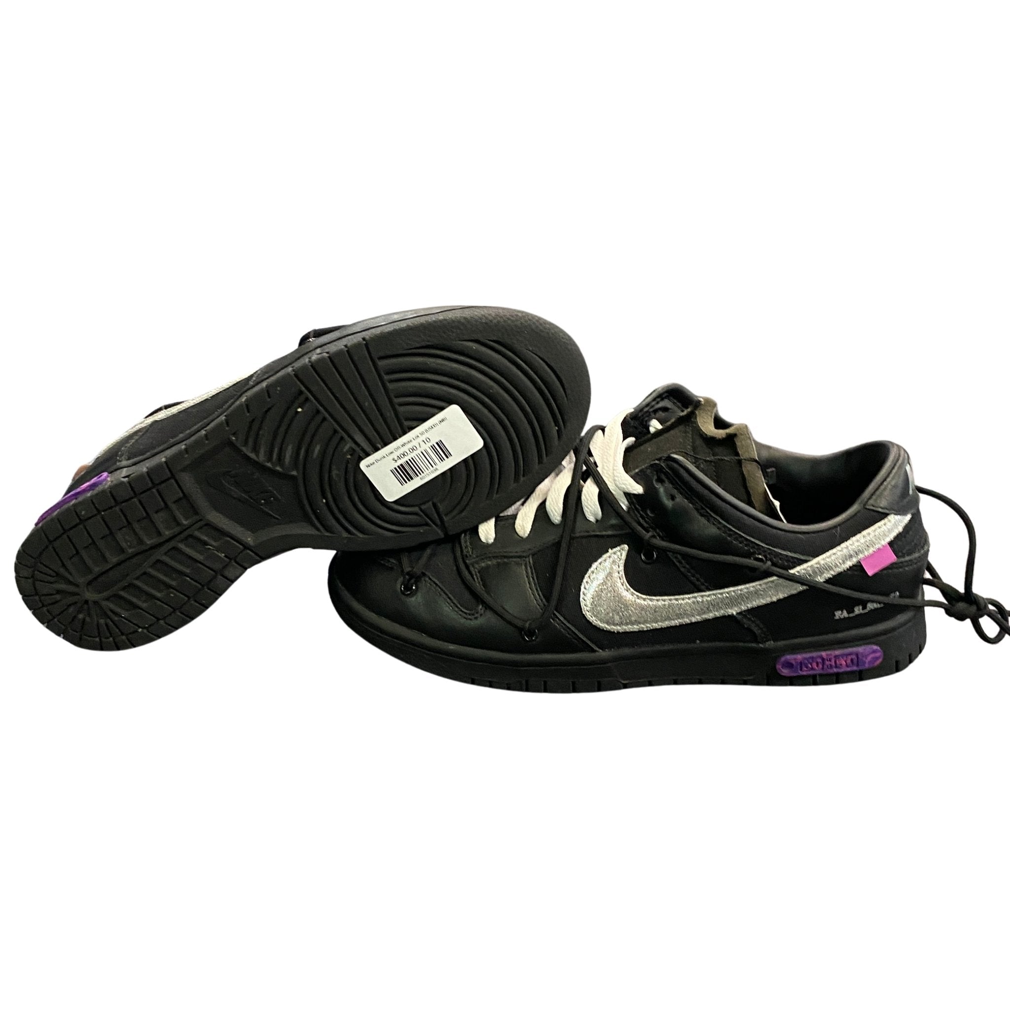 Nike Dunk Low Off-White Lot 50 (USED) (NB)
