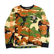 Pre-Owned Chrome Hearts Matty Boy Caution L/S T-shirt Camo