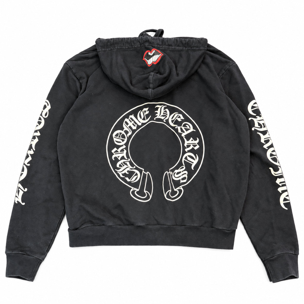 Pre-Owned Chrome Hearts Matty Boy Chomper Horseshoe Hoodie