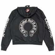 Pre-Owned Chrome Hearts Matty Boy Chomper Horseshoe Hoodie