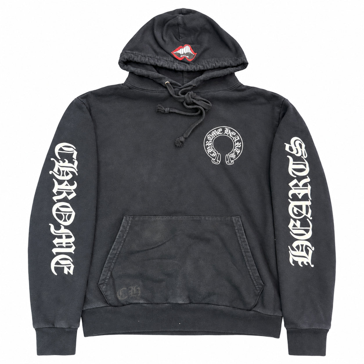 Pre-Owned Chrome Hearts Matty Boy Chomper Horseshoe Hoodie