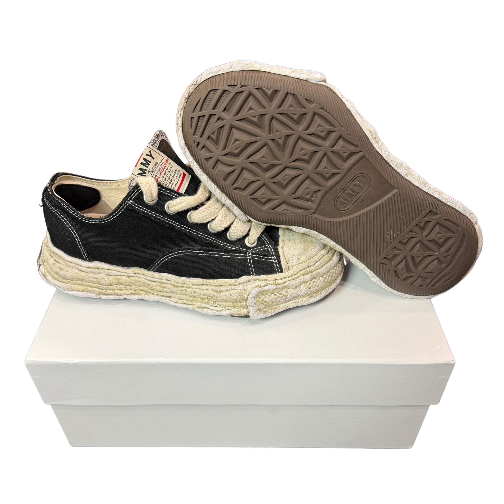Maison Mihara Yasuhiro Peterson 23 OG Dyed Sole Canvas Low (USED)