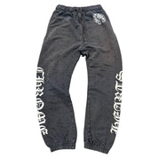 Pre-Owned Chrome Hearts Monogram Horseshoe Sweatpants