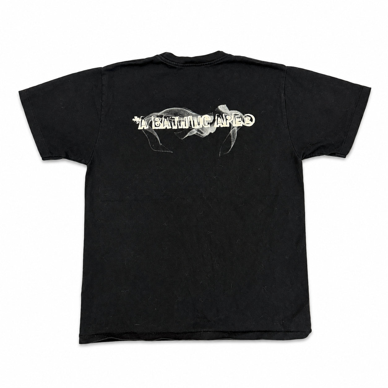 Pre-Owned Bape Mosquito Coil Ape Head T-Shirt Black