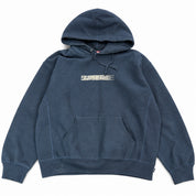 Pre-Owned Supreme Swarovski Motion Logo Hoodie Navy