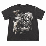 (FS) VINTAGE WOLF NATIVE TEE