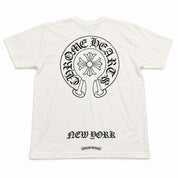 Chrome Hearts New York Horseshoe Tee White
