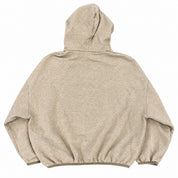 Pre-Owned ESSENTIALS Center Logo Hoodie Dark Grey