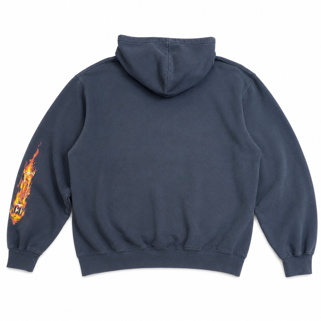 (FINAL SALE) VINTAGE OCC Flame Logo Hoodie Navy