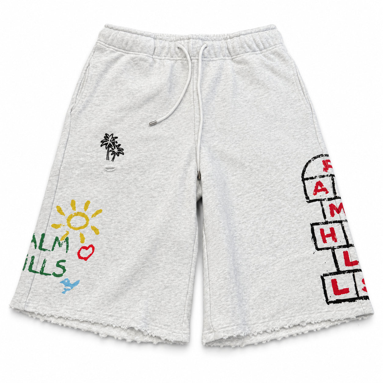 Palm Hills 3/4 Chalk Shorts