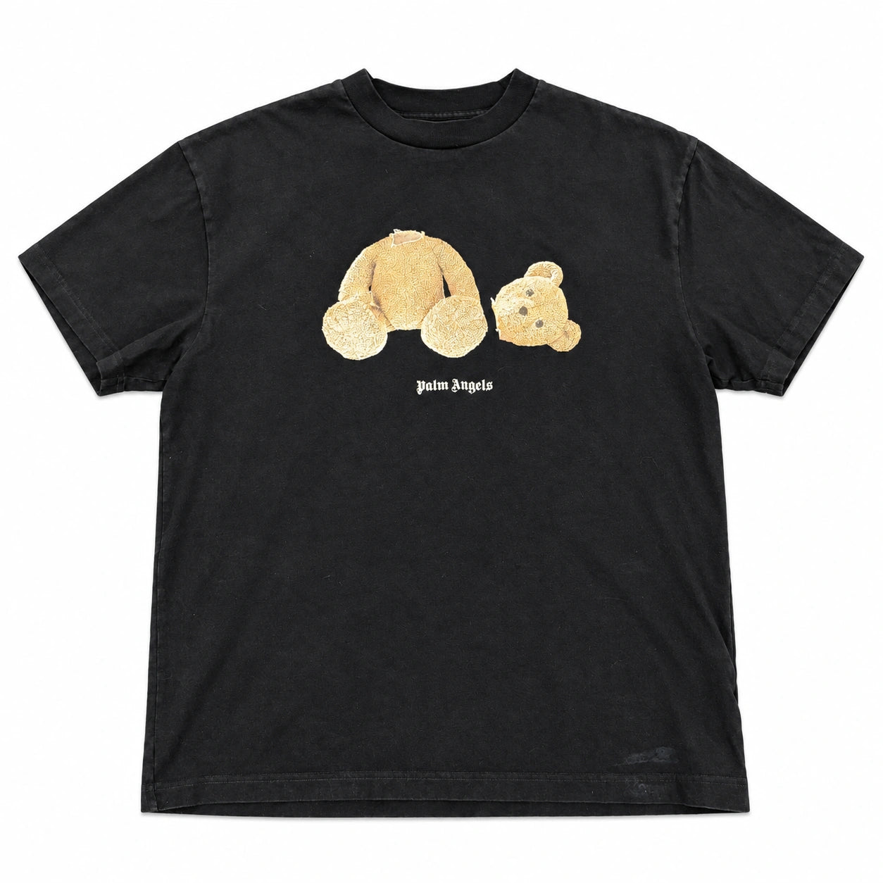 Pre-Owned Palm Angels Teddy Bear T-shirt Black