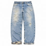 Vintage Carhartt Plaid Lined Jeans 1