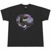 (FS) Vintage Harley Davidson Purple Eagle Tee