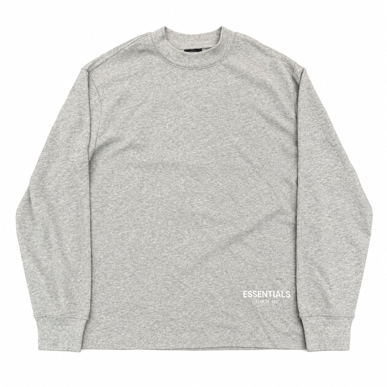 Essentials Long Sleeve Tee Reflective Grey 2018
