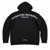Pre-Owned Chrome Hearts Shoulder Logo Hoodie USA Black