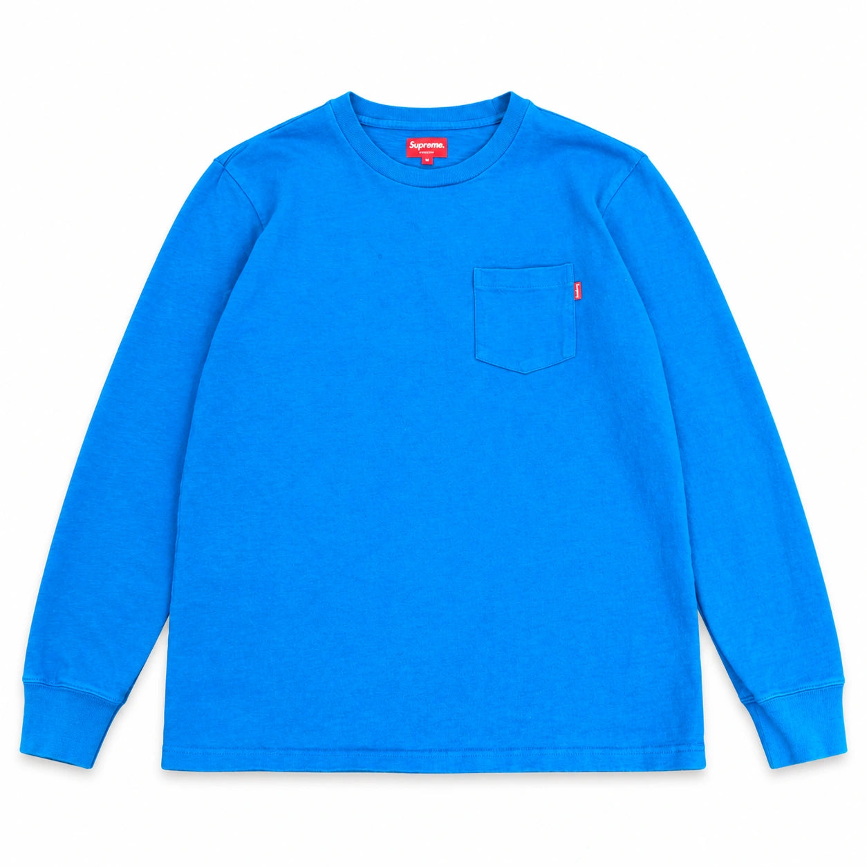 Pre-Owned Supreme Small Logo L/S Blue