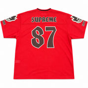 Pre-Owned Supreme Spitfire Football Jersey Red